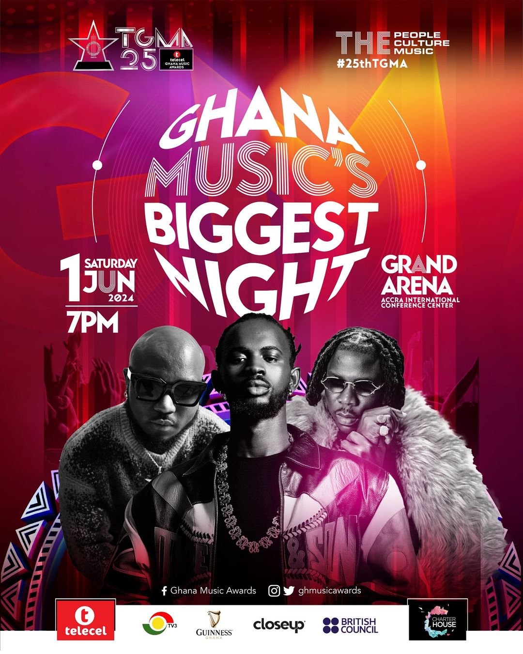 Ghana Music Awards 2024 Winners and Nominees