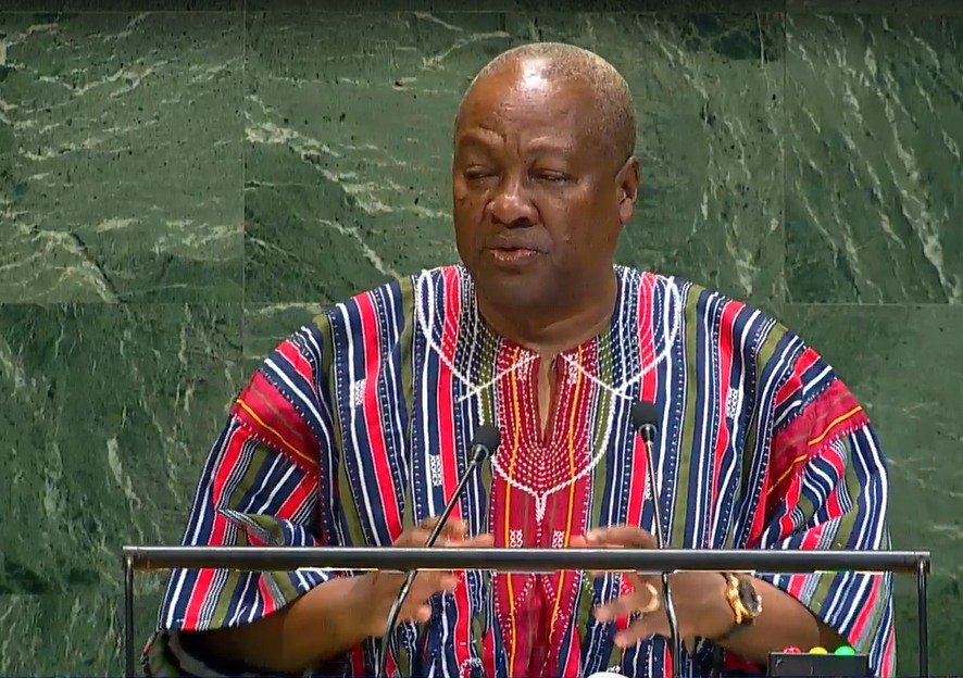 Mahama Demands UN Reform and Reparations for Africa at 80th General Assembly